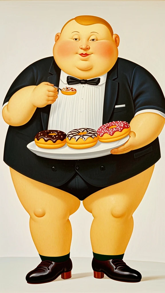 Eating Donuts/吃甜甜圈/ドーナツを食べる