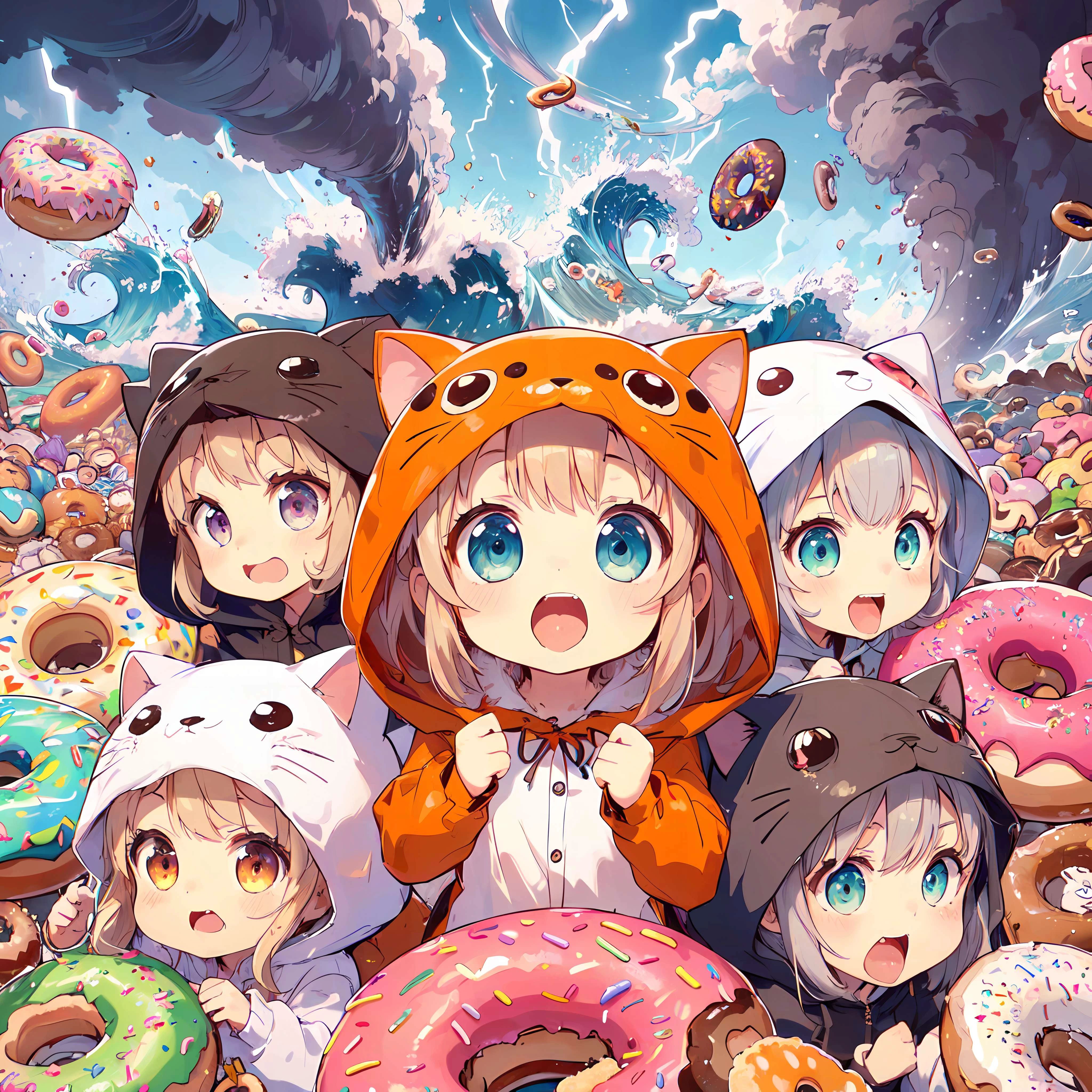 木〇スペシャル！南海の孤島に幻の巨大ドーナツを狩る伝説のにゃんこ族を見た！！