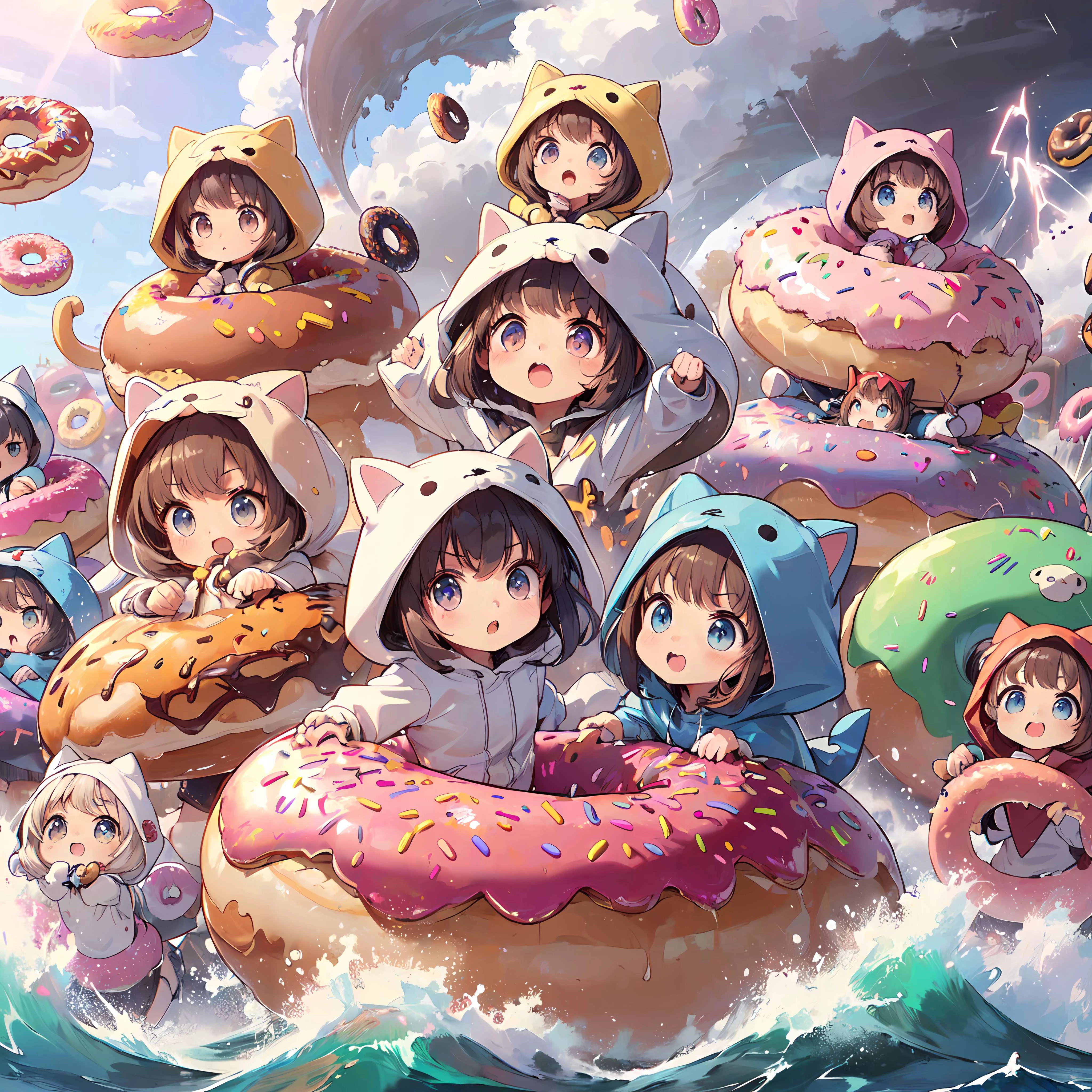 木〇スペシャル！南海の孤島に幻の巨大ドーナツを狩る伝説のにゃんこ族を見た！！