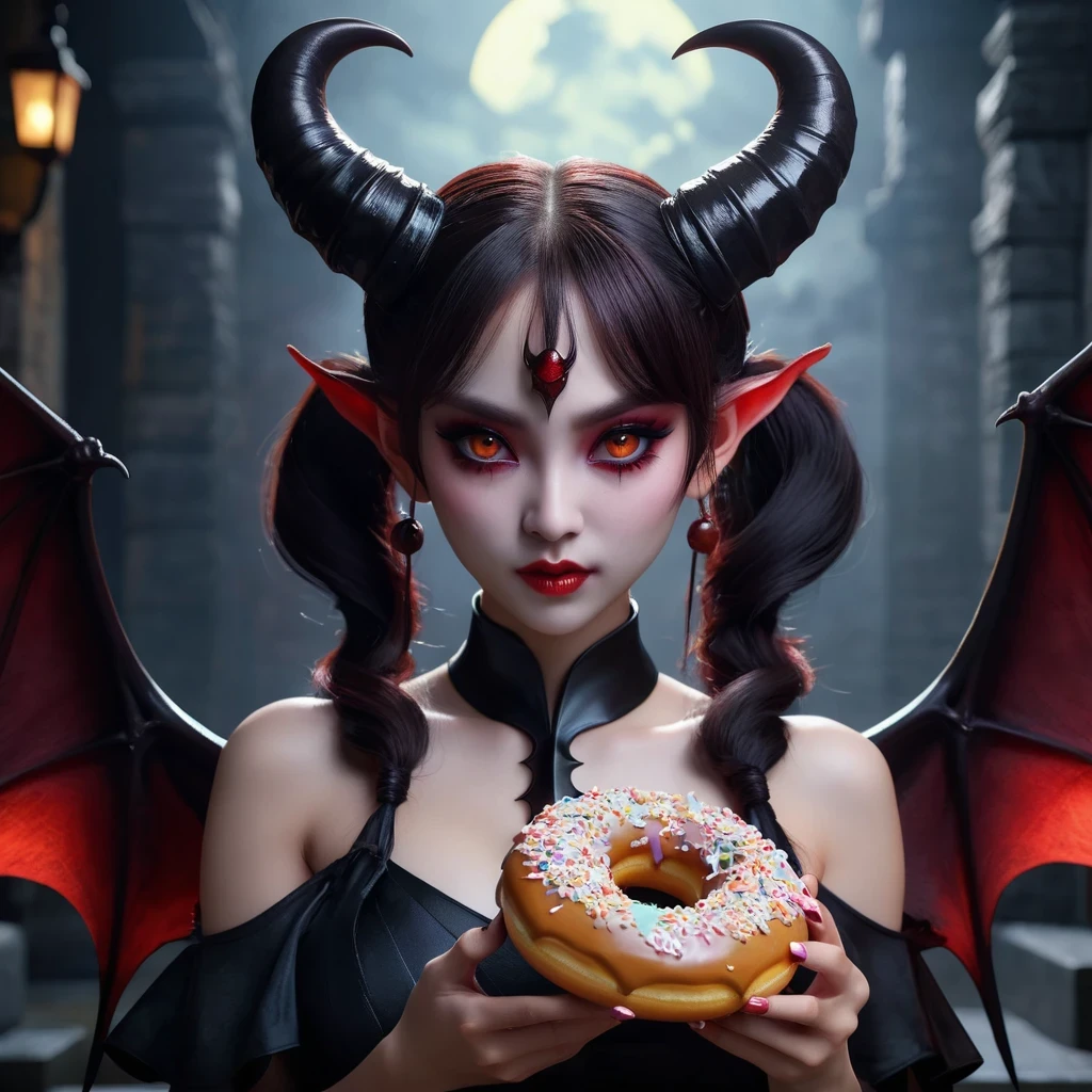 （0730）Today's challenge theme：Eating Donuts/吃甜甜圈/ドーナツを食べる