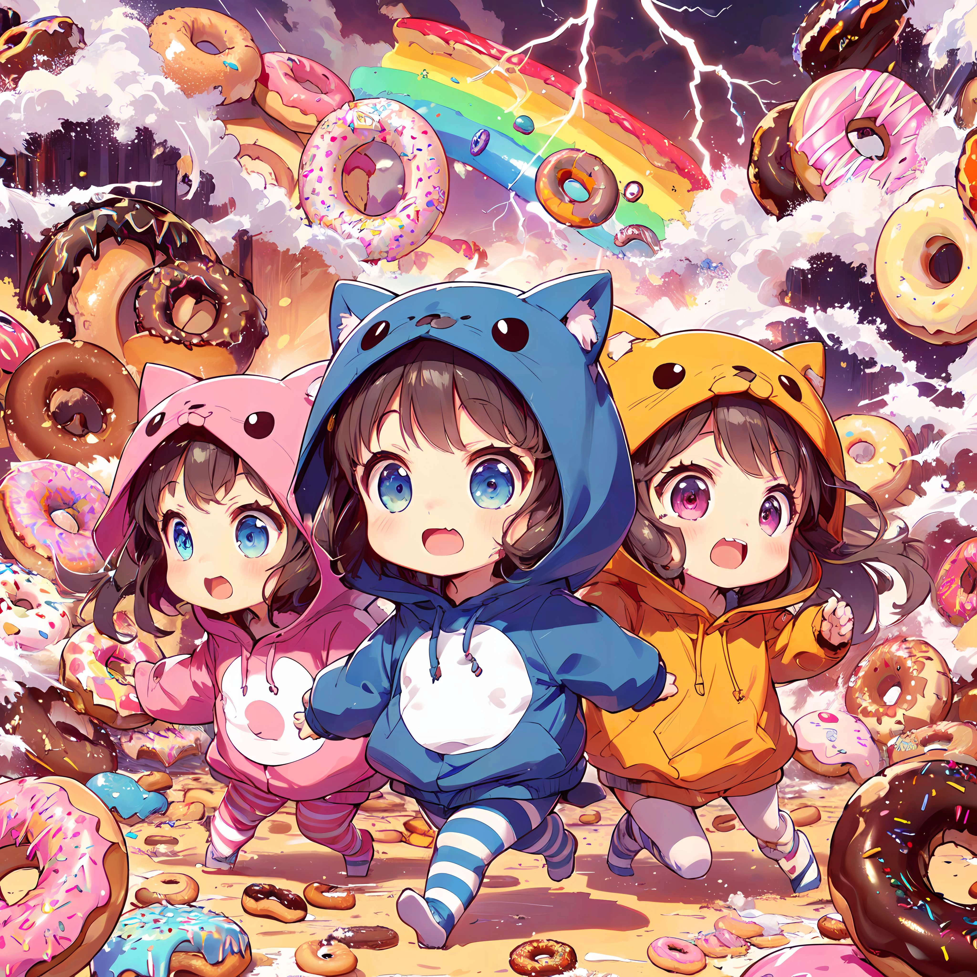 木〇スペシャル！南海の孤島に幻の巨大ドーナツを狩る伝説のにゃんこ族を見た！！