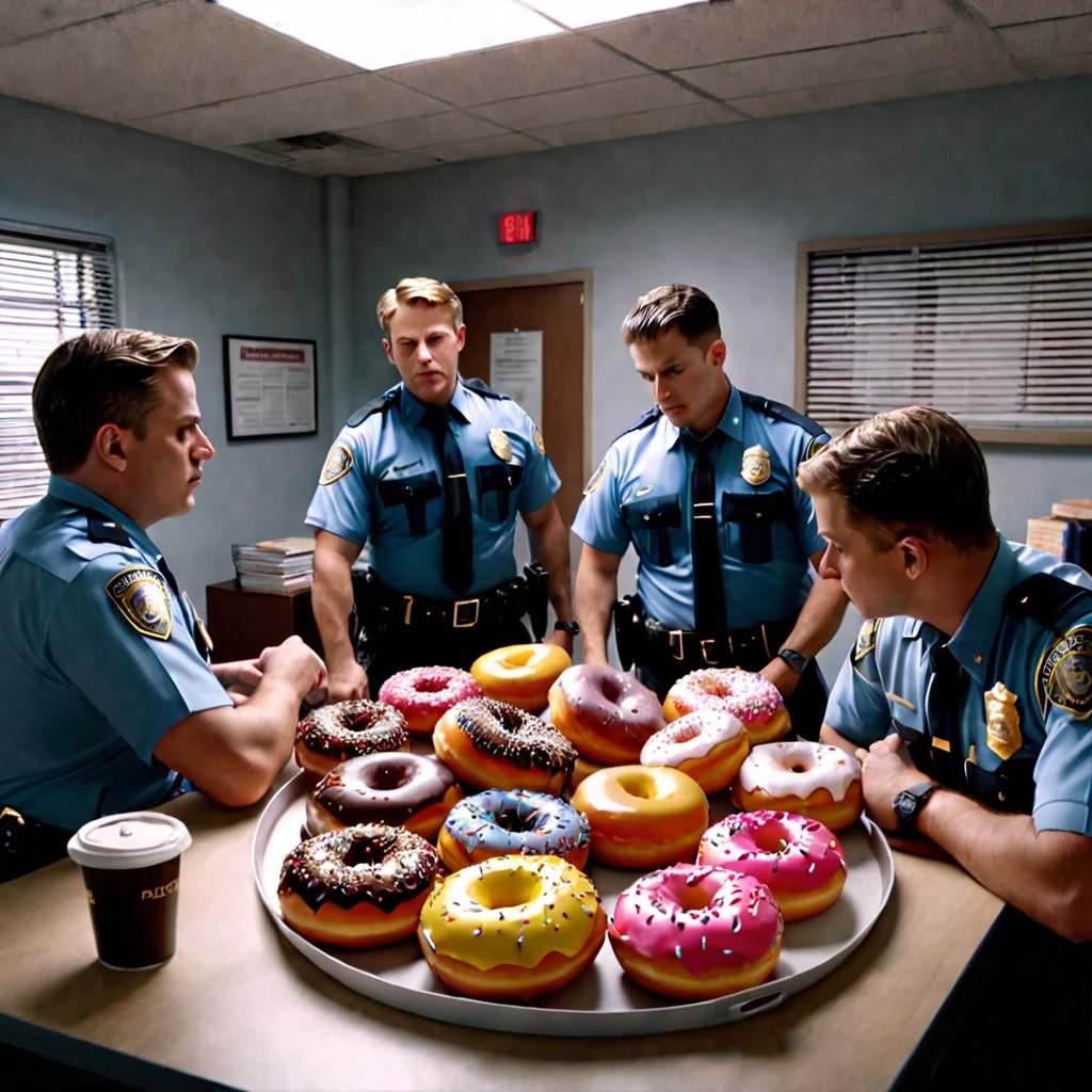 （0730）Today's challenge theme：Eating Donuts/吃甜甜圈/ドーナツを食べる