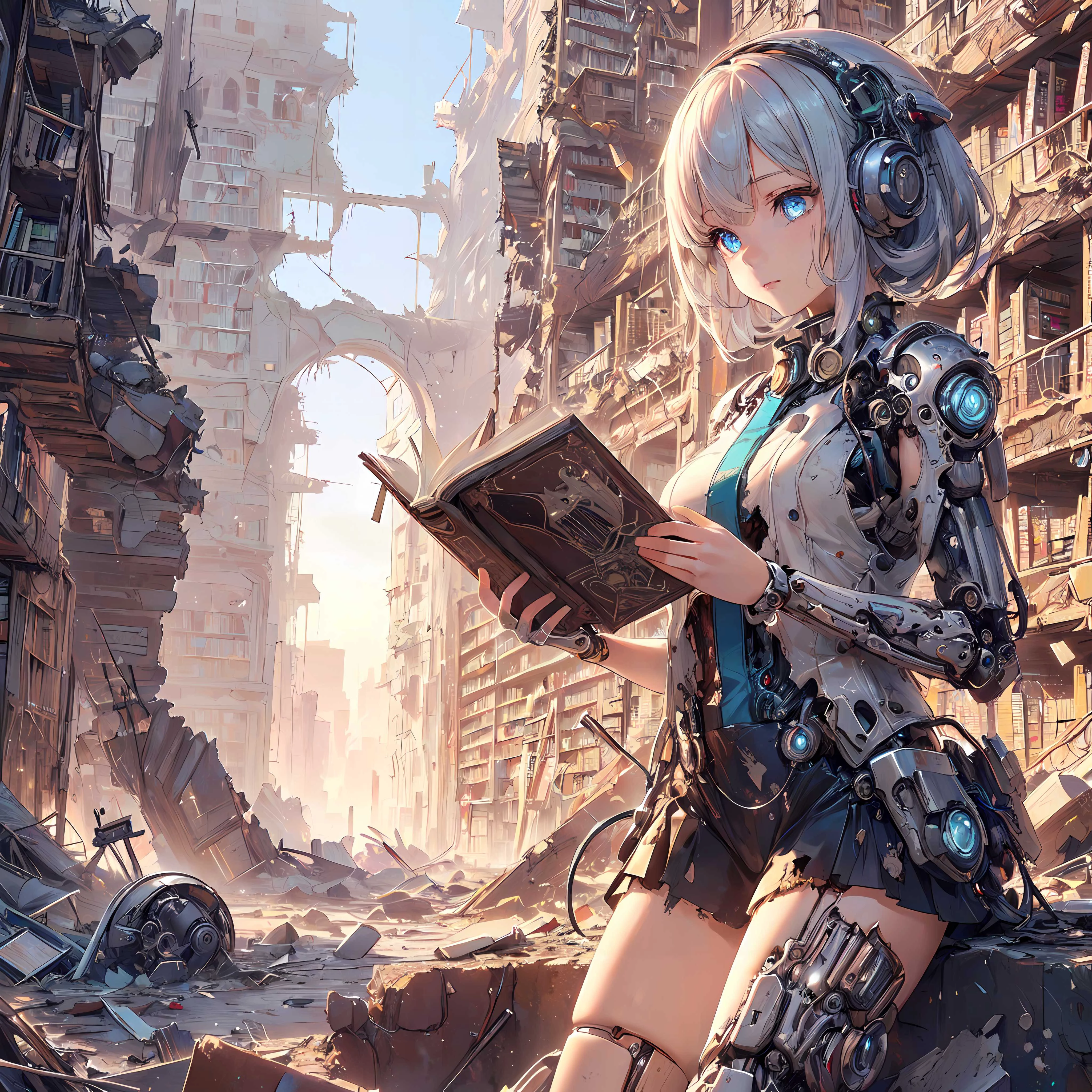 本と少女