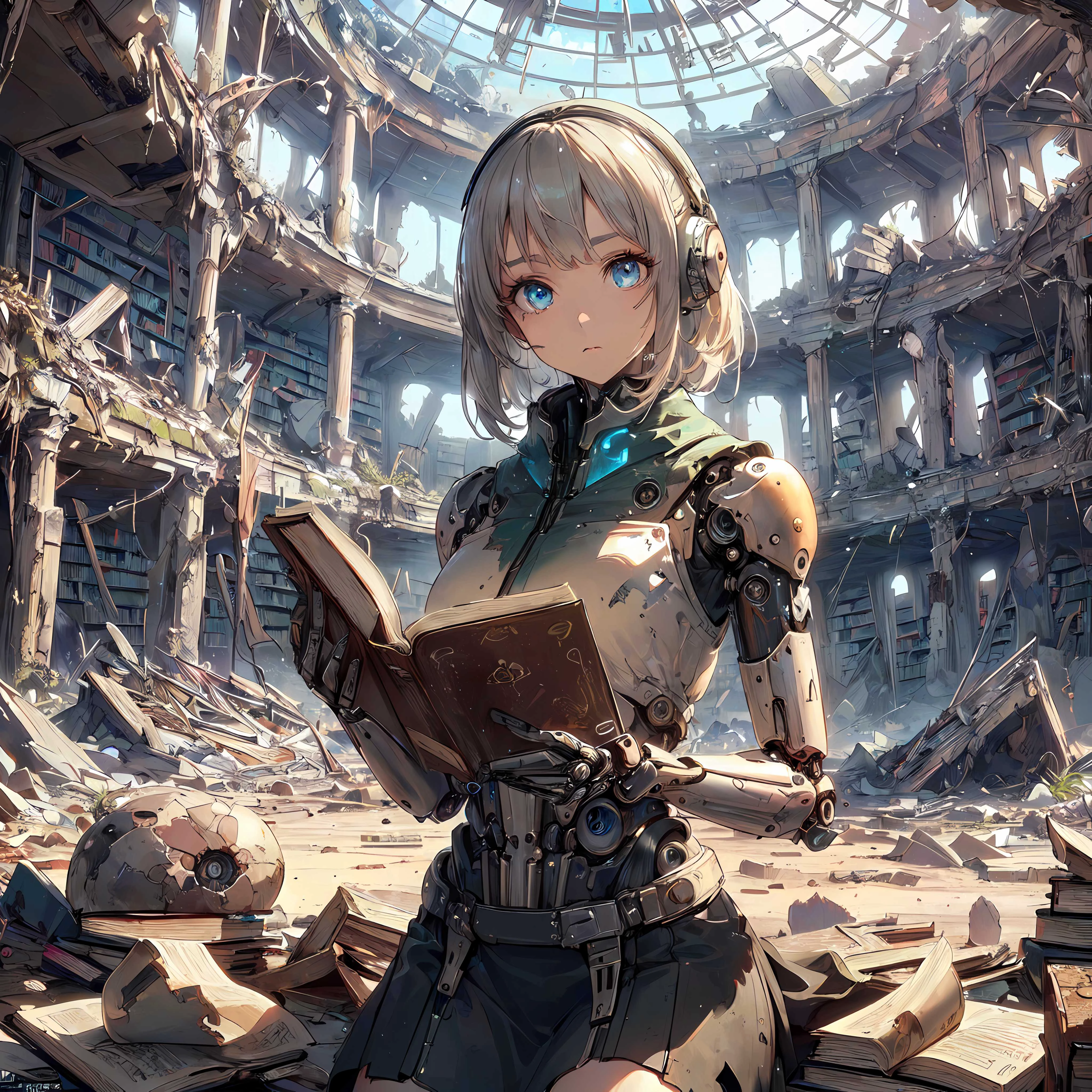 本と少女