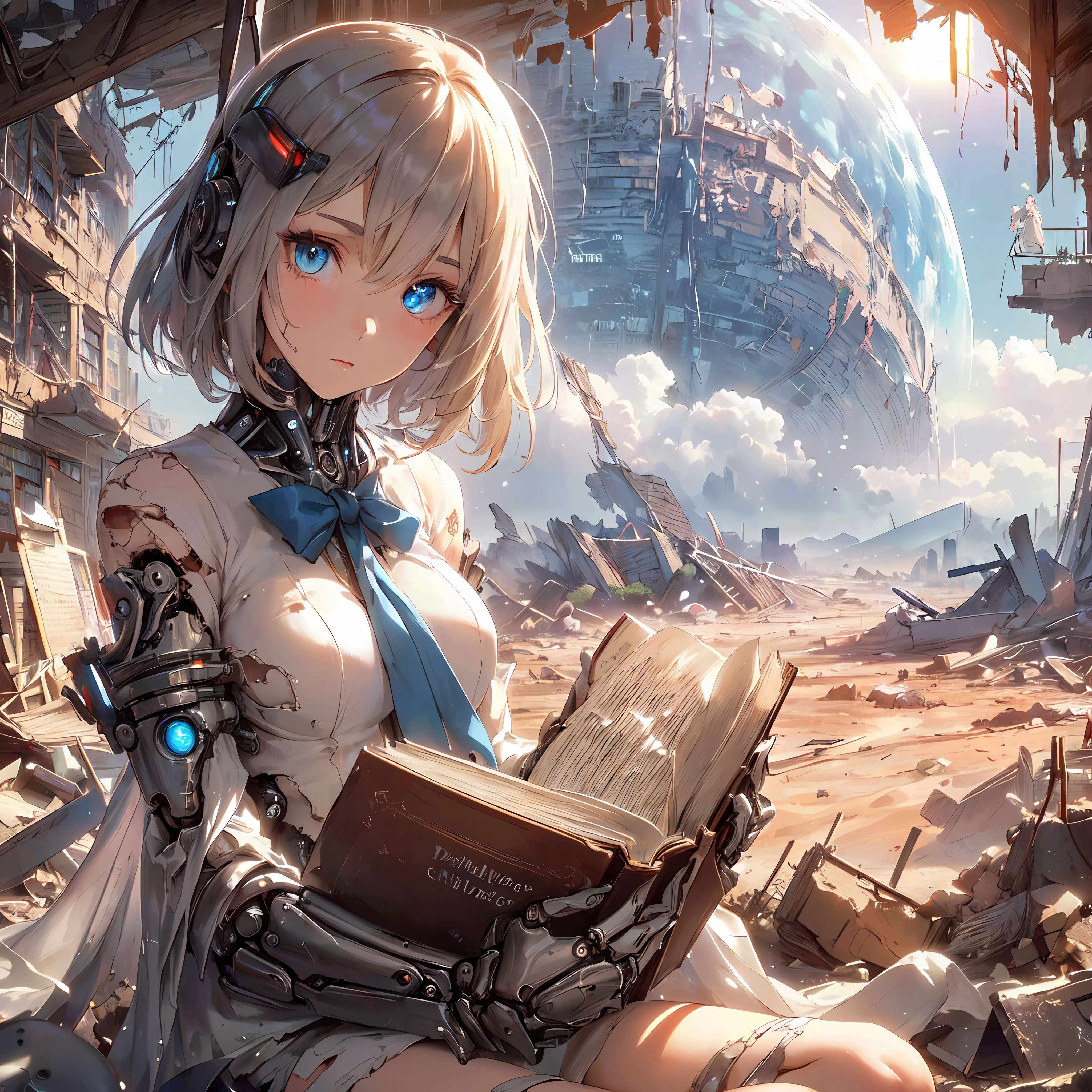 本と少女