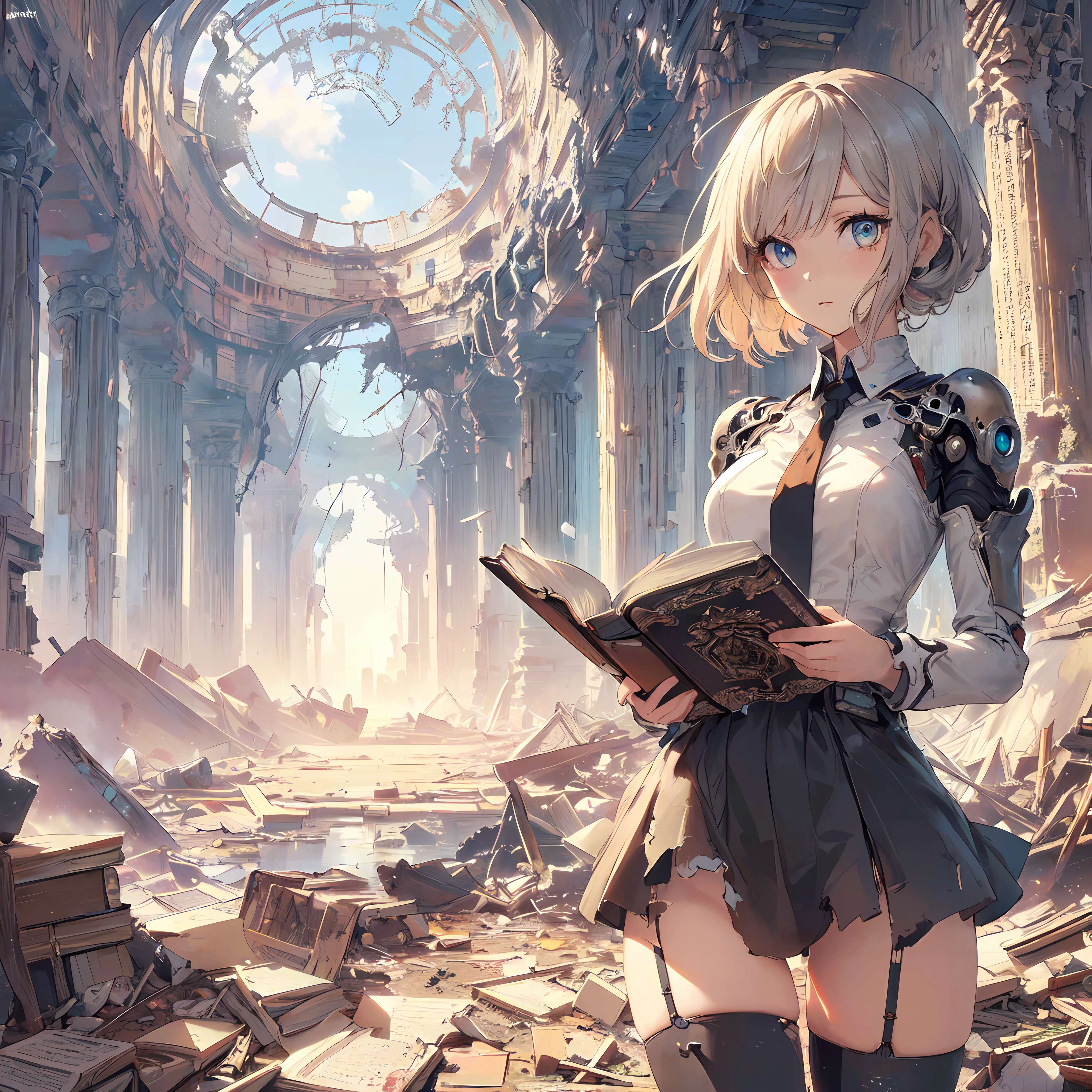 本と少女