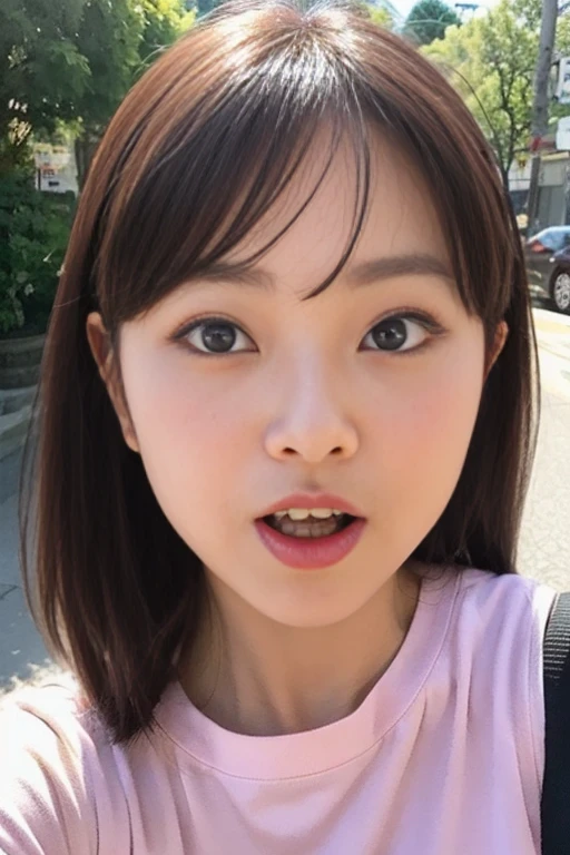 Funny-faced Japanese beauties