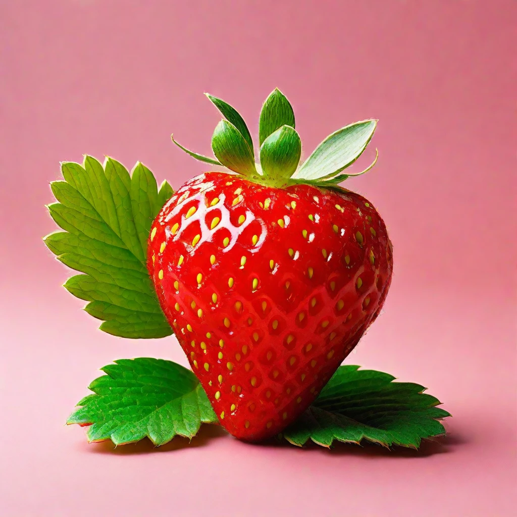 A Strawberry/一颗草莓/一粒のイチゴ