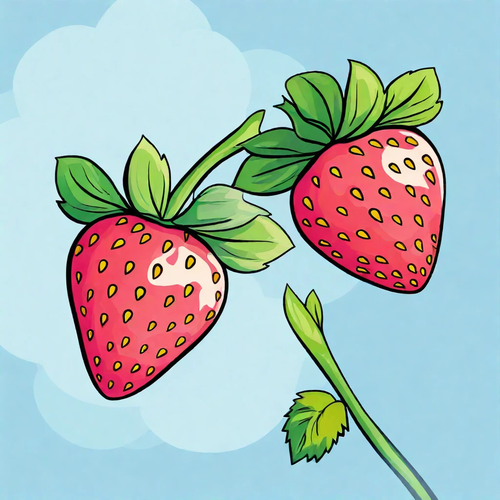 A Strawberry/一颗草莓/一粒のイチゴ
