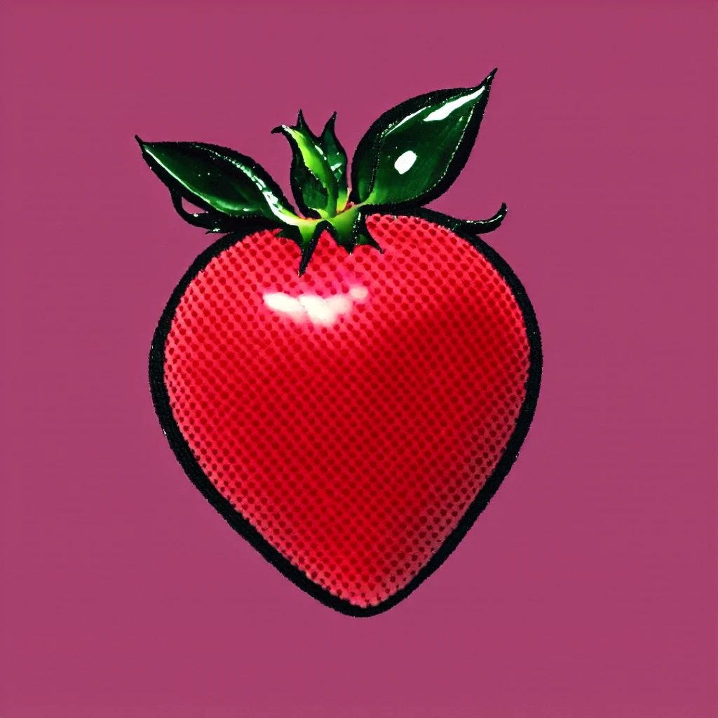 A Strawberry/一颗草莓/一粒のイチゴ