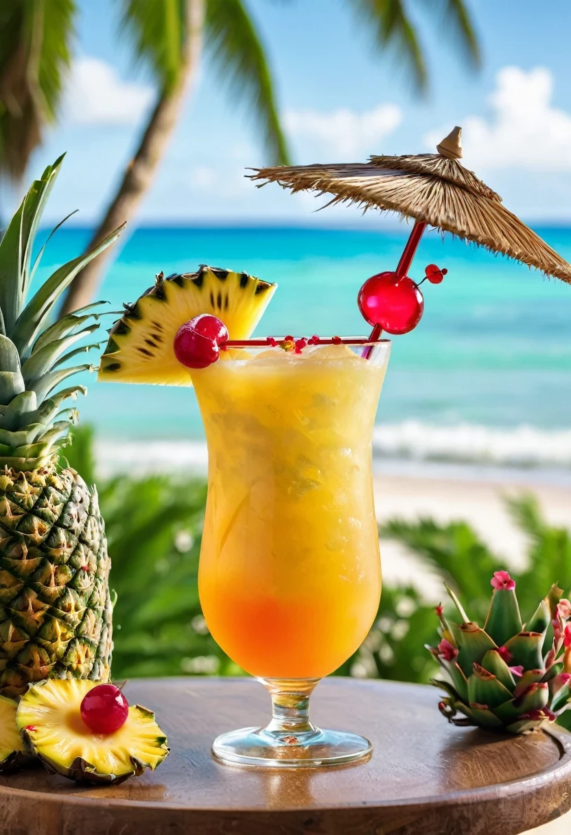 Cocktail tropical