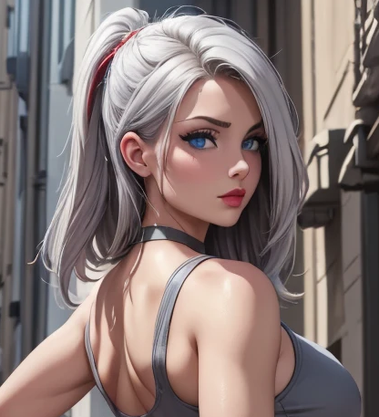back side ass and blue eyes 1