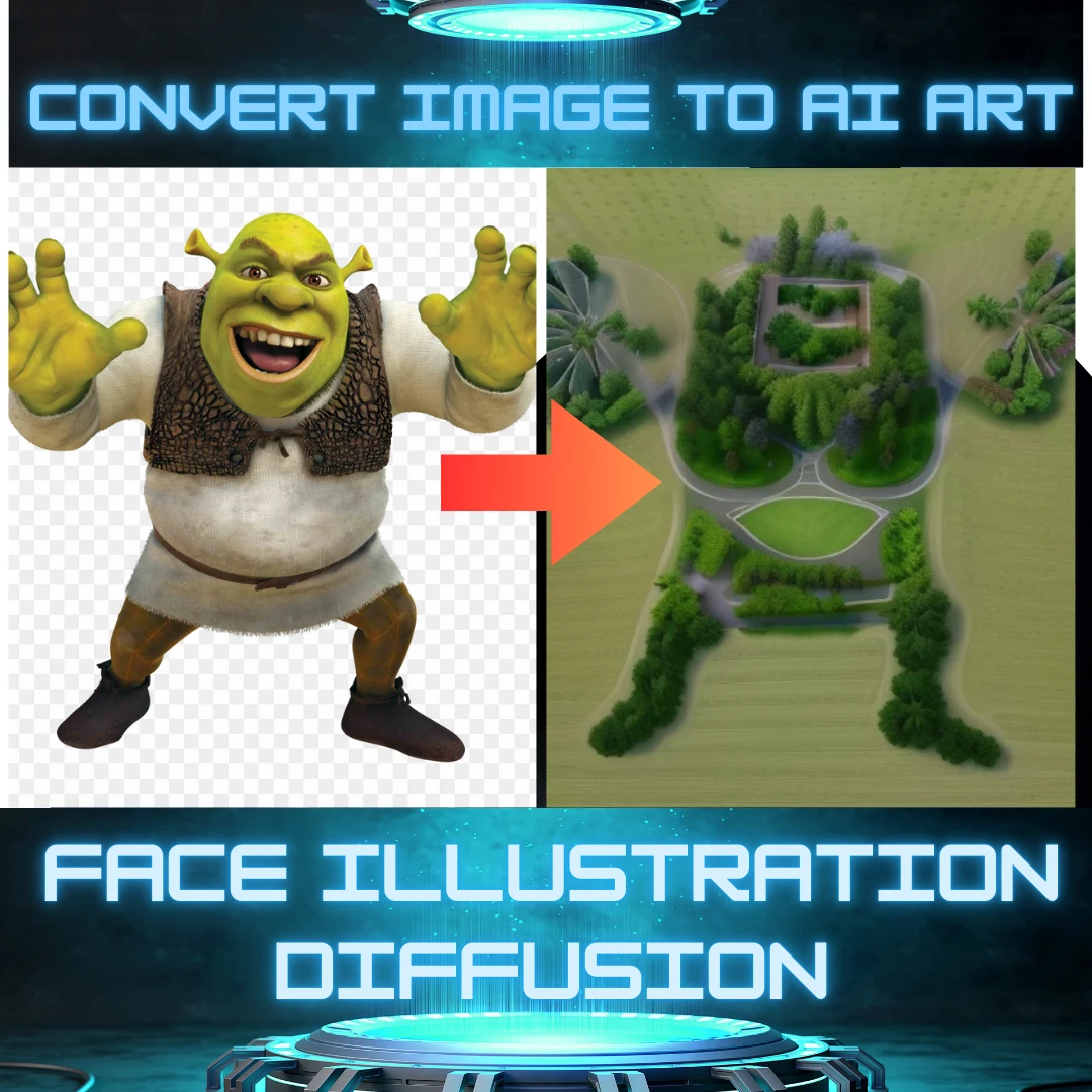 Face Illussion Diffusion/ Hidden Images