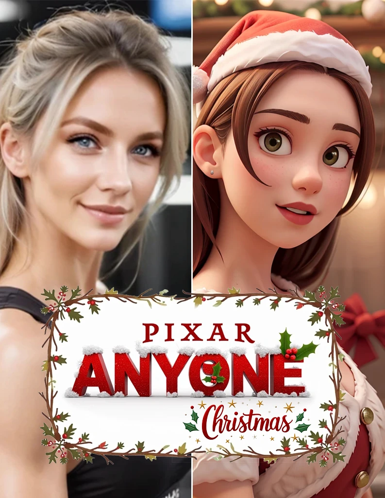 Pixar Christmas Filter