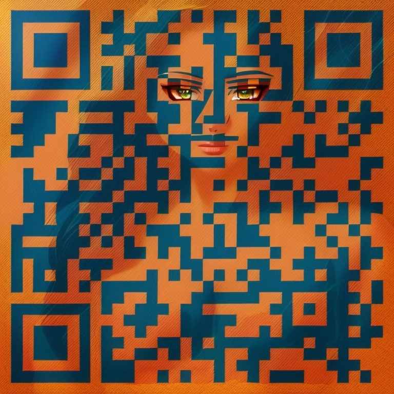 Easy way to make very nice QR CODE :)