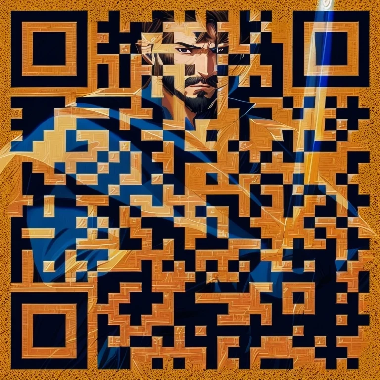 Easy way to make very nice QR CODE :)