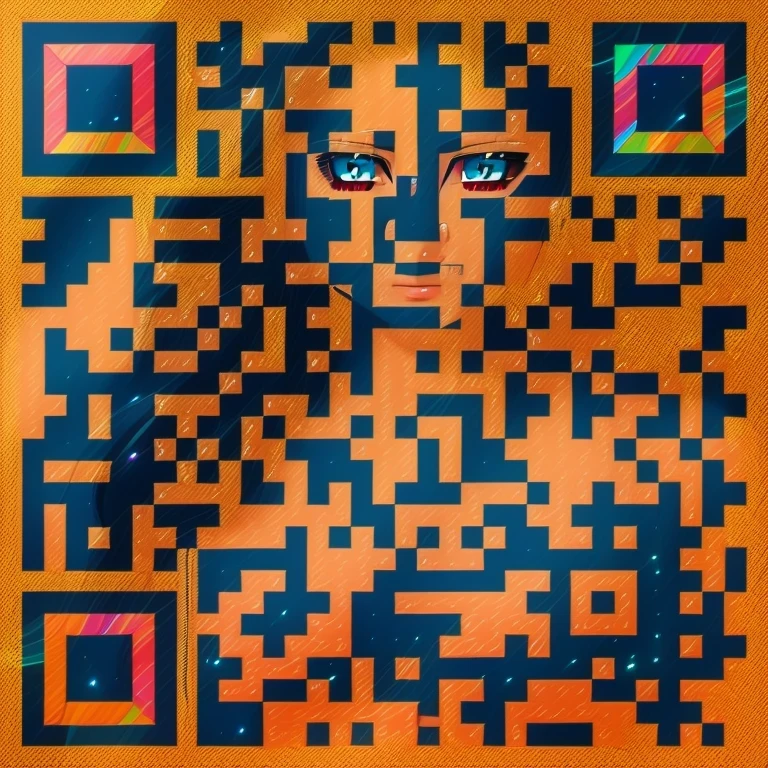 Easy way to make very nice QR CODE :)