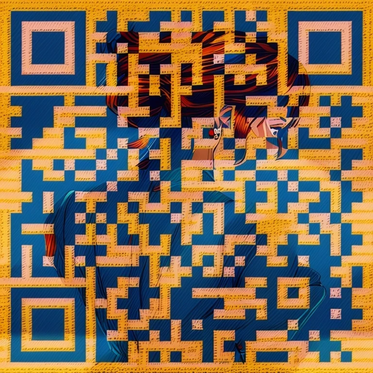 Easy way to make very nice QR CODE :)