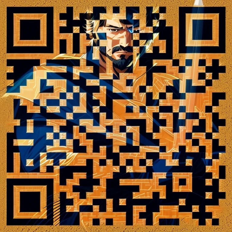 Easy way to make very nice QR CODE :)