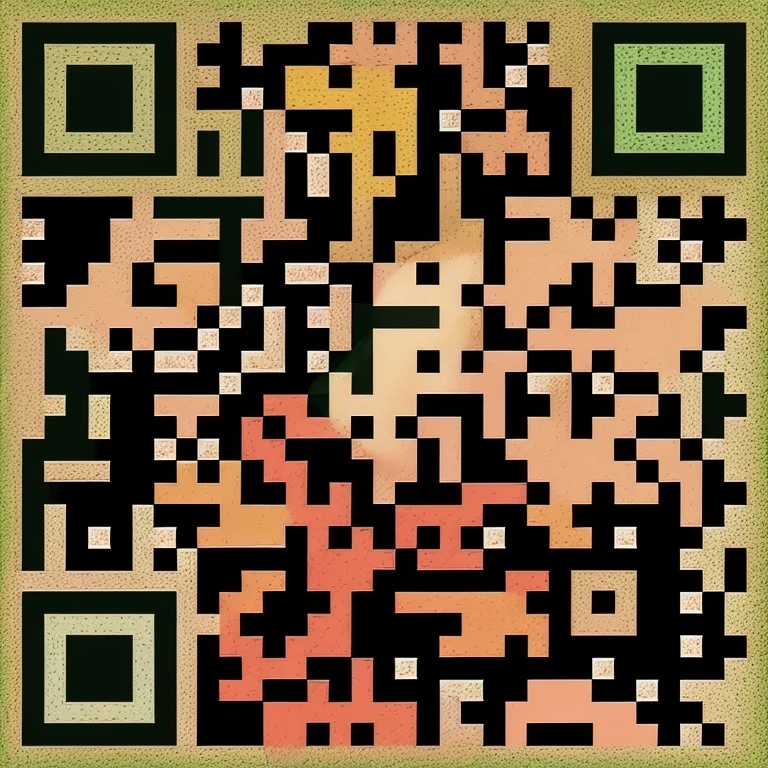 Easy way to make very nice QR CODE :)