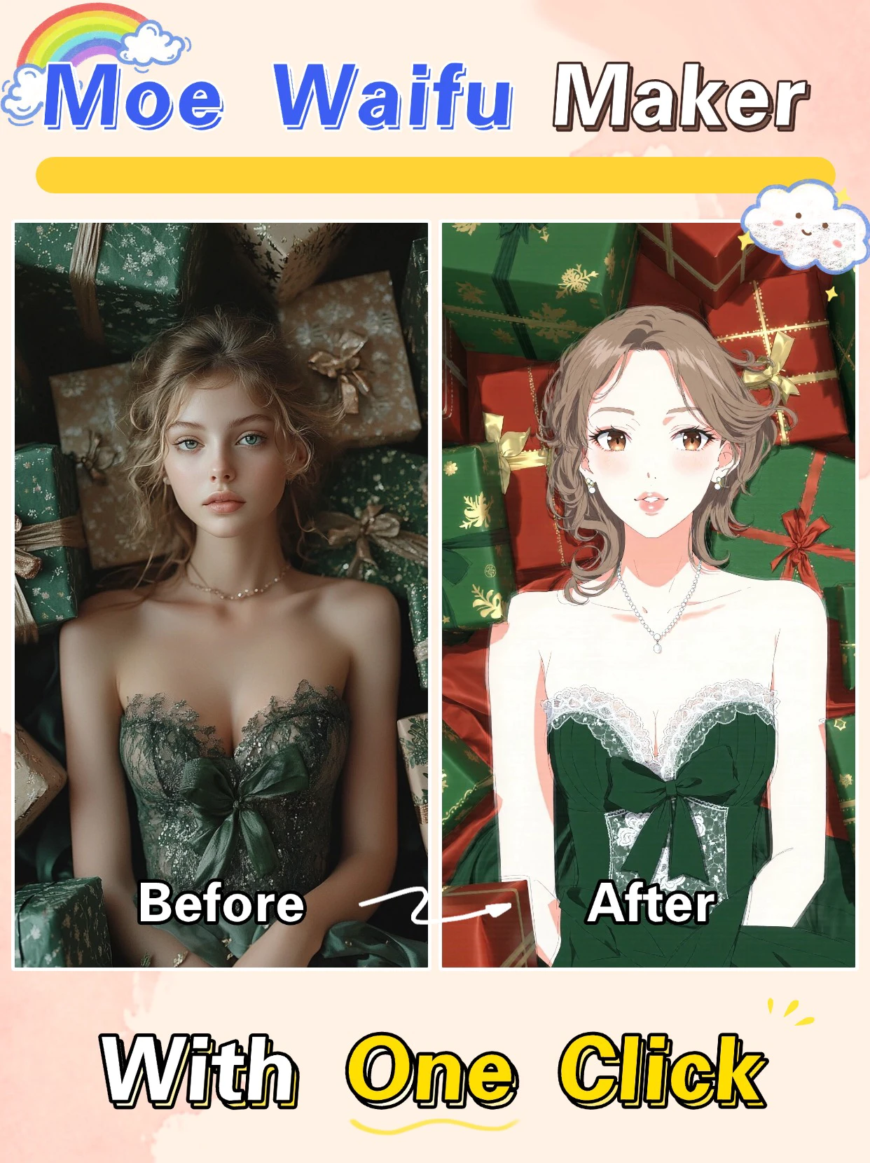 Seu Estúdio Privado de Personalização em Estilo Anime: Transforme sua foto real em uma imagem no estilo de quadrinhos refrescante!

Apenas um passo simples para ter seu personagem exclusivo em estilo anime:
Envie sua foto: Escolha a foto que deseja transformar.
Transformação com AI: Gere imagens no estilo de quadrinhos refrescante com um clique.

É tão simples!

Seja para ter um avatar único ou para experimentar o encanto do mundo do anime, você encontrará diversão aqui!