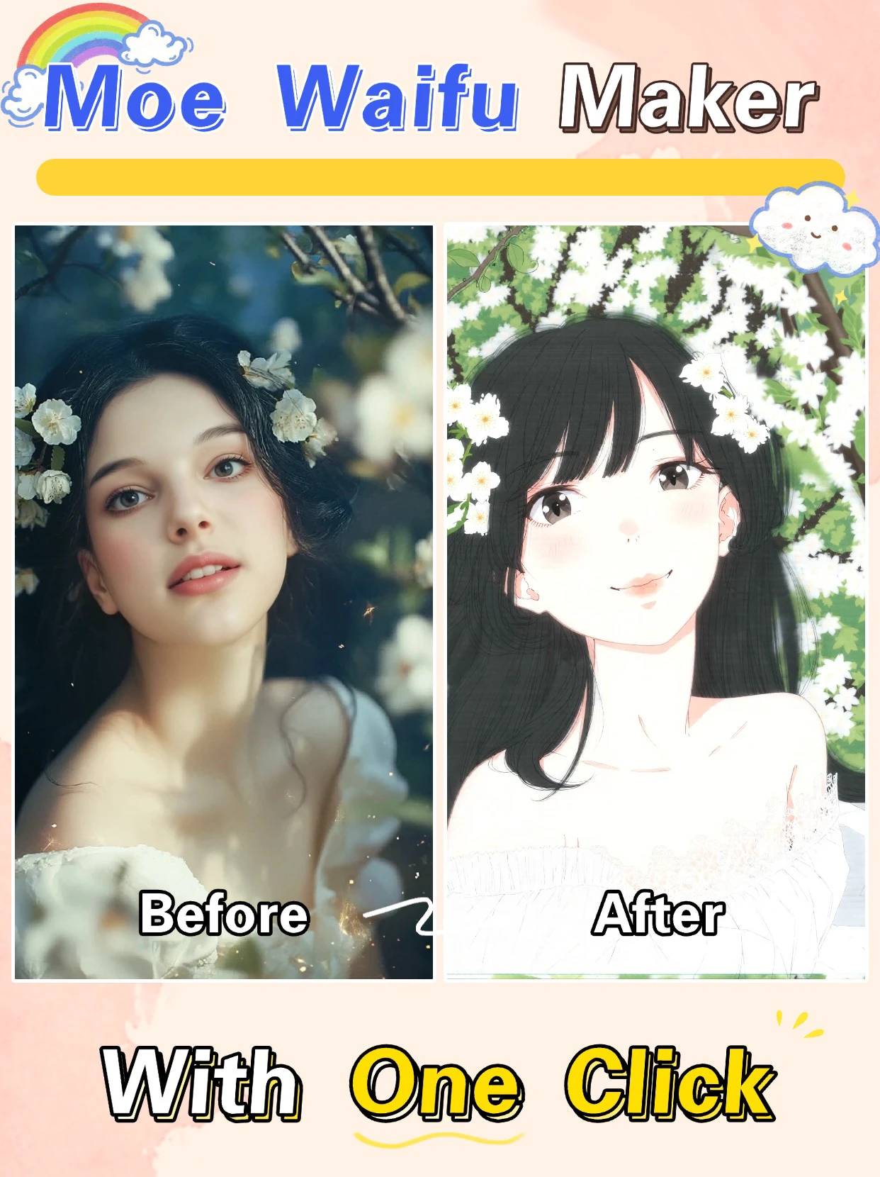 Seu Estúdio Privado de Personalização em Estilo Anime: Transforme sua foto real em uma imagem no estilo de quadrinhos refrescante!

Apenas um passo simples para ter seu personagem exclusivo em estilo anime:
Envie sua foto: Escolha a foto que deseja transformar.
Transformação com AI: Gere imagens no estilo de quadrinhos refrescante com um clique.

É tão simples!

Seja para ter um avatar único ou para experimentar o encanto do mundo do anime, você encontrará diversão aqui!