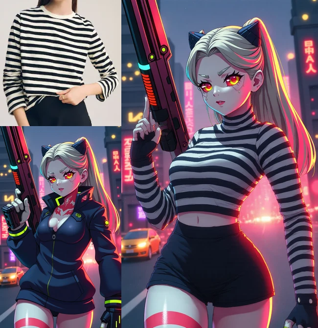 Flux One-Click Outfit Replacement