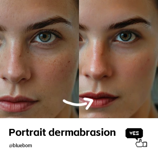 Seaart Ai Portrait Dermabrasion