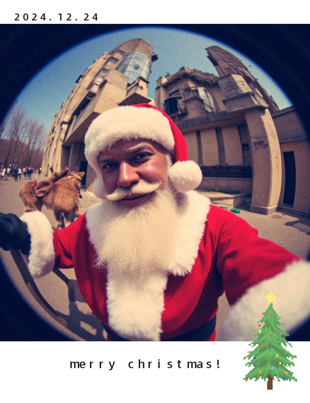 （1219）Theme：Christmas Polaroid Photo Generator