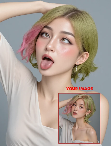 Turn your photo into tongue-in-cheek style