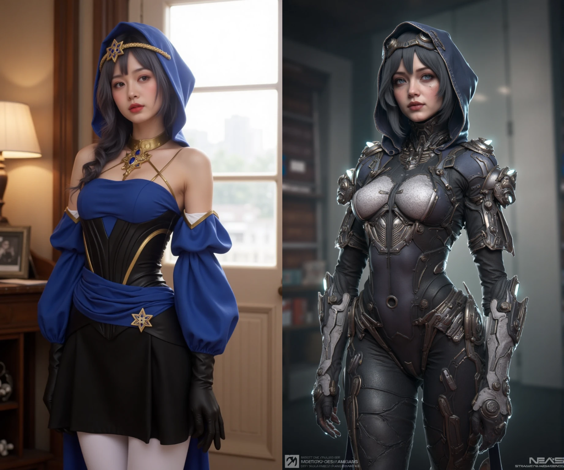 Dai alle tue foto un tocco futuristico con il filtro AI Cyberpunk. Trasforma immagini ordinarie in straordinarie opere d'arte fantascientifiche con facilità.