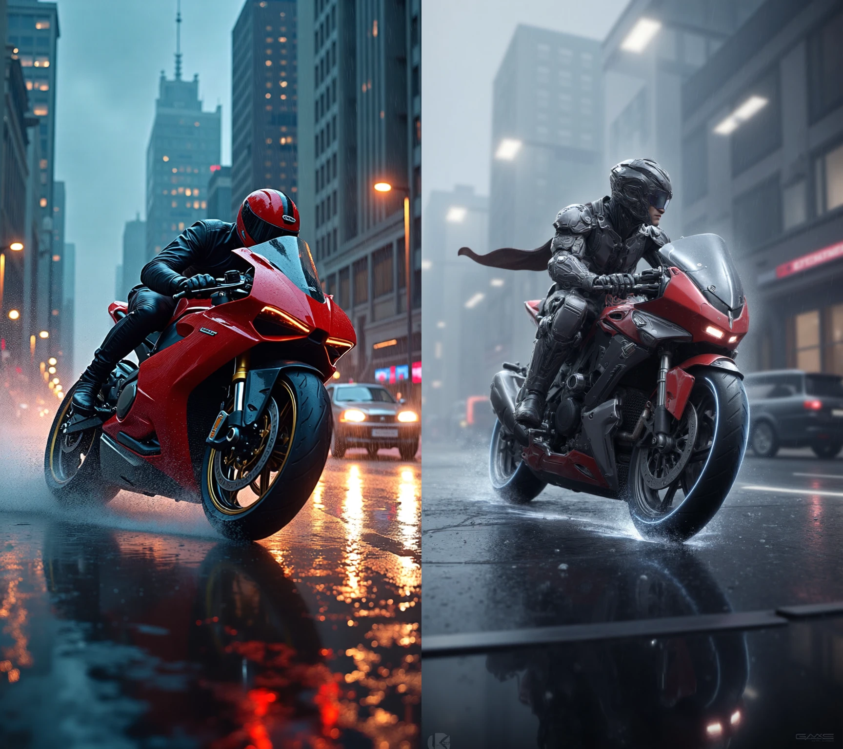 Dai alle tue foto un tocco futuristico con il filtro AI Cyberpunk. Trasforma immagini ordinarie in straordinarie opere d'arte fantascientifiche con facilità.