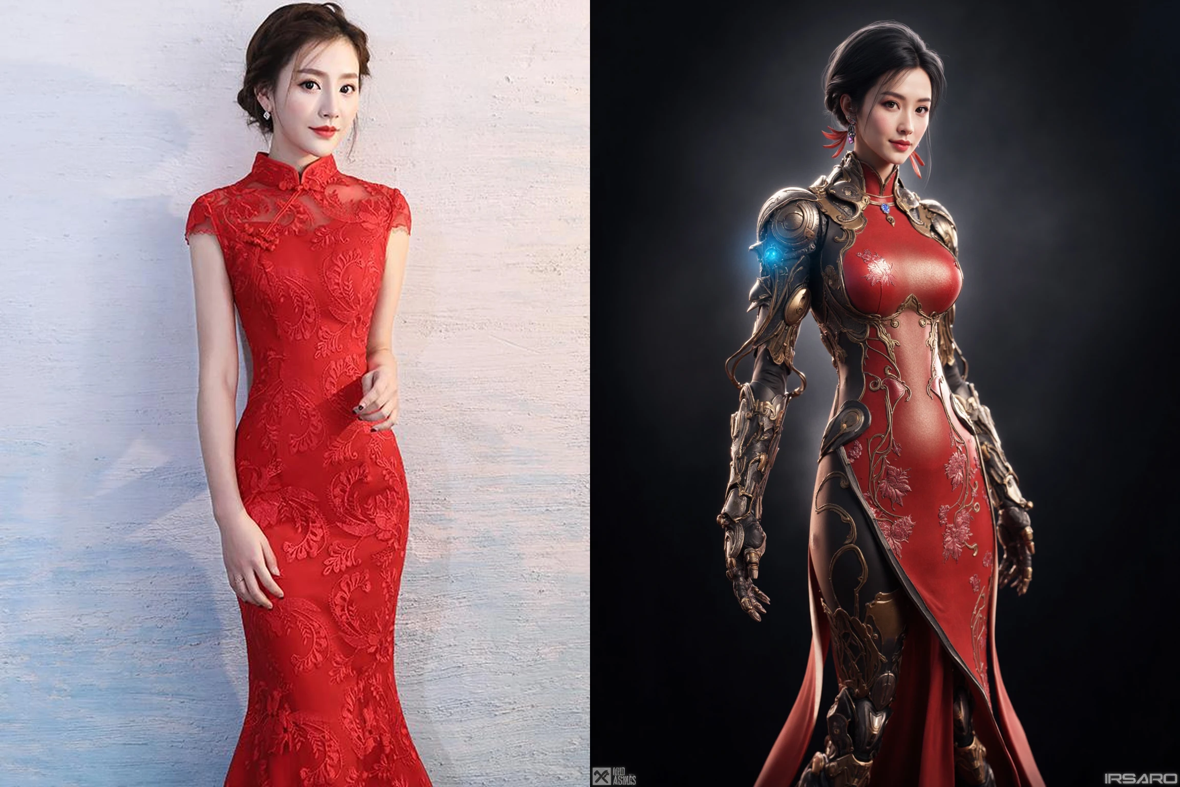 Dai alle tue foto un tocco futuristico con il filtro AI Cyberpunk. Trasforma immagini ordinarie in straordinarie opere d'arte fantascientifiche con facilità.