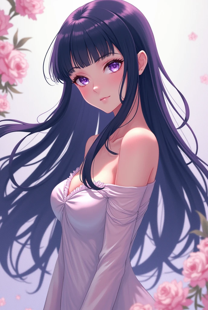 obra-prima, (quimono rosa), rosto sedutor, good ilumination, decote, detalhe fino, obra-prima, olhos brilhantes, 1girl, cabelo preto, suction, nezuko kamado, wisteria background, obra-prima, melhor qualidade, pov, sexy