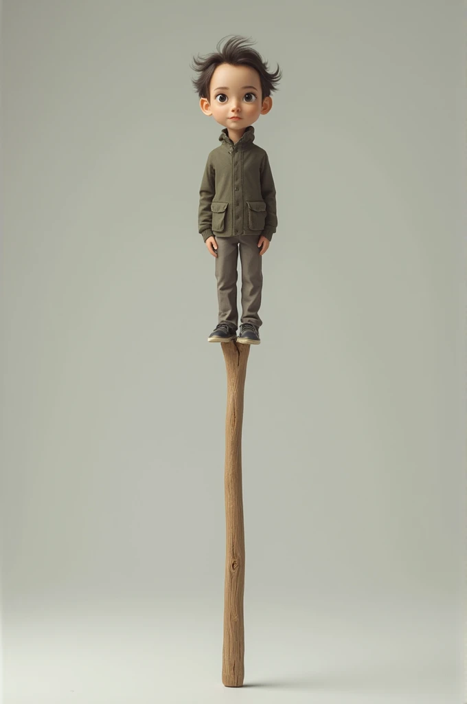 ((Small tree)), ((IP image design)), (Wearing a hat and overalls),