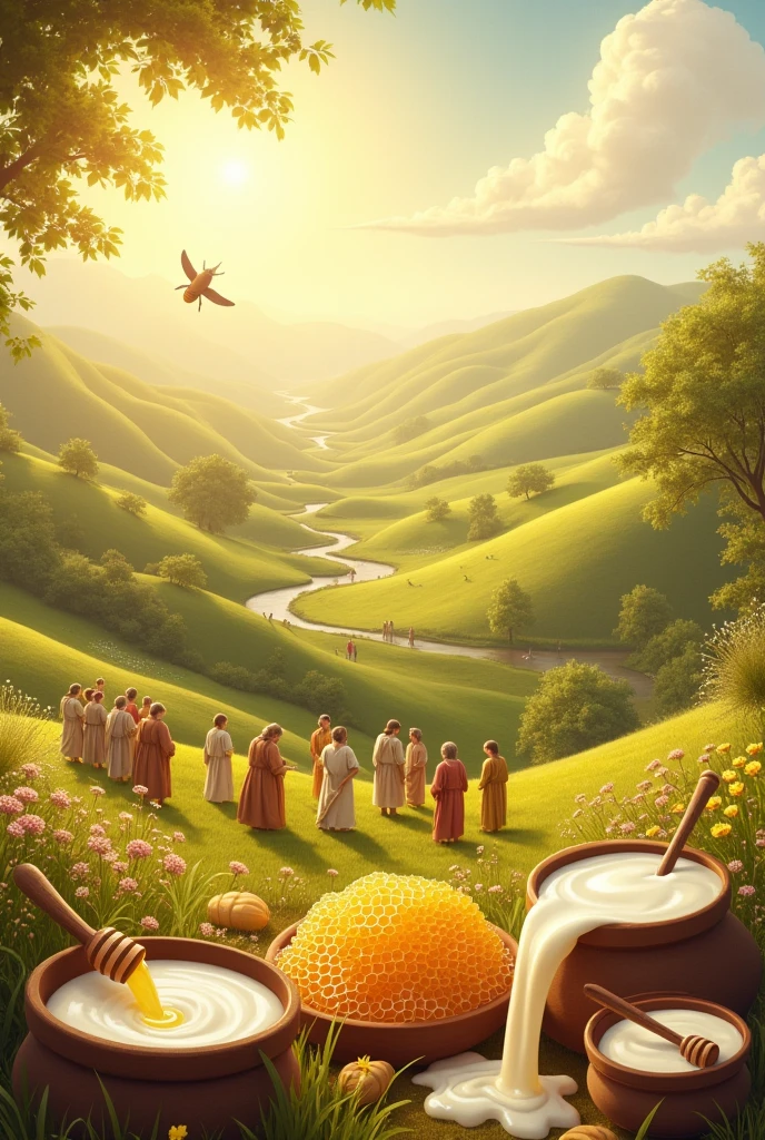 Honey cakes and threes world in heaven