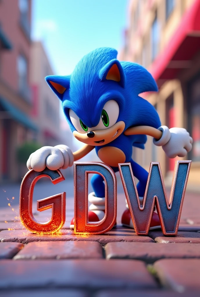 grand entrepôt avec des cargaisons de weed dans le fond avec une grande pancarte en haut ou il y'a ecrit Farm'z Sonic en bleu et il y'a sonic avec les yeux rouge qui fume un joint assis sur un tank et il y'a ecrit sur le bas du tank en bleu en cartoon