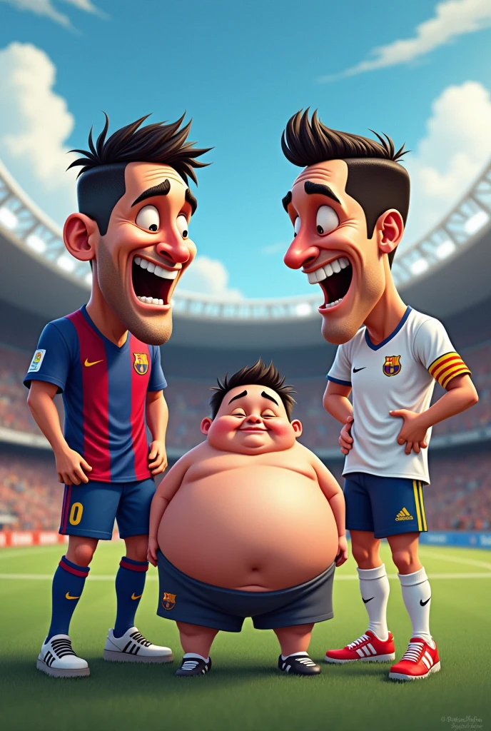 Neymar having a child with Homer Simpson