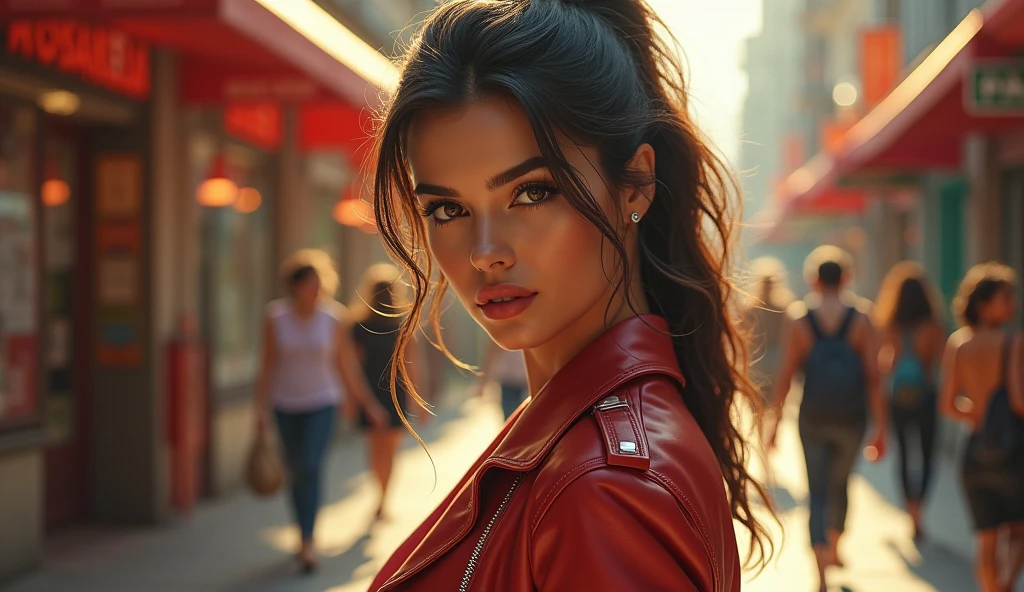 (realistic:0.2), anime illustration, 1girl,, red coat, big red hat, in paris france, sfw, black pants, black office shirt,, carmen sandiego,, blue sky,, long hair,, dramatic lightning, lights, epic lights, light on face, backlit, face light, lit face, fill lamp, fill light, ((masterpiece)), (carmen_sandiego_v1-1_shurik-2000:0.6)