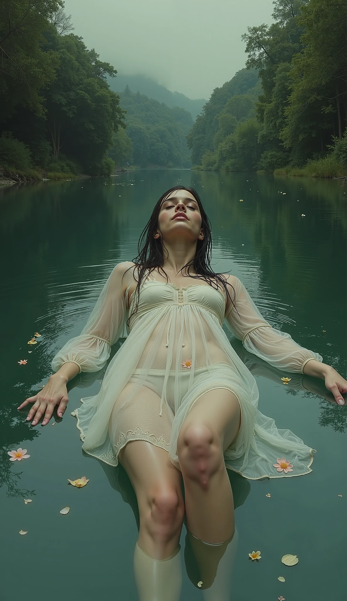 ((( perfecta DIOSA nadando bajo el Water))),(((completamente ))), (((long pubic hair))),((( wide angle full body))),Beautiful woman, dynamic pose, smooth movement, (Water, nakedrro de Water, controlando el Water: 1.2), subtle smile, Whole body, thin abs, rostro ultra detailed, detailed eyes, shiny skin, bright lips, Forehead, bushy eyebrows, Detailed backgrounds, shades of blue, ethereal atmosphere, (official art, Unity 8k wallpaper, ultra detailed, beautiful and aesthetic, master part, Best Quality: 1.3) naked, nakhowing , showing tits,iful goddess wiurves, (Best Quality, 4k, 8k, High resolution, masterpiece: 1.2), ultra detailed, (realist, fotorrealist, fotorrealist: 1.37), bajo el Water, Aquarium, like a glass tube, Water brillante, vibrant marine life, fish swimming gracefully, colorful coral reefs, luz del sol filtrándose a través del Water, calm and serene atmosphere, Fascinating light reflections, intricate details of the underwater environment, sea creatures in their natural habitat, Glass walls show the vibrant underwater world, immersive underwater experience, Water cristalina, a paradise under the surface of the sea, diverse and exotic fish species, ethereal and dreamy atmosphere, peaceful and calm underwater ecosystem, Vibrant colors and textures of marine flora and fauna, Stunning and inspiring underwater beauty. Our powerful GODDESS controls the four elements ,Around it ((( Good,huge rays, remolinos en el Water,Fire comes out from within the goddess,The earth manifests itself by melting under your feet and turning the ground into diamonds and precious stones.))),((( naked totalmente))) realist ,n in appearance, perfect breasts, unmatched vagina,highligh((( pubic hair very or perfect heart shaped.)))