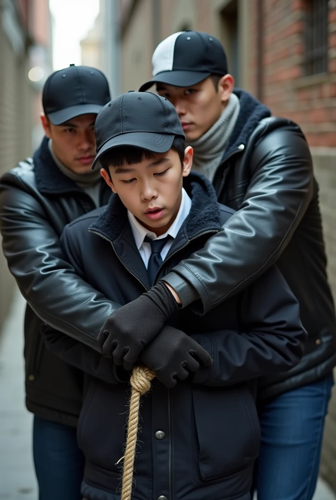 1boy、Handsome Men、Japanese male, 、Completely naked、Full nudity、erection、Huge penis、Highest quality、Realistic、beautiful、Sad look、 ((((Completely tied up with rope)))), ((((A very tight rope is crisscrossed over the chest)))),(((Body bound with tight rope)))、whole body、Surrounded by men and women in uniform、In a school classroom、erection、完全Completely naked、On all fours、Prostration