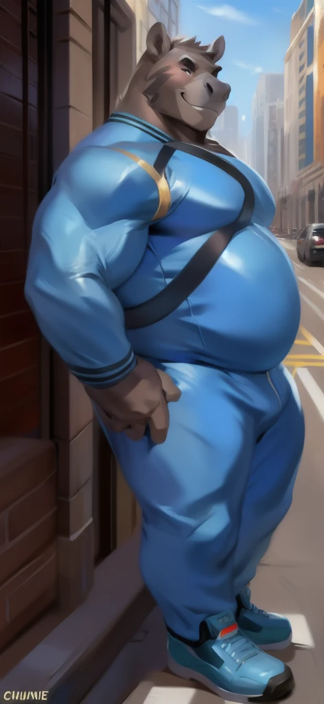 4k ultra quality, 4k half body view,ultra high detailed body,feral wolf,white fur,white hair, big belly, (round belly), hyper belly, enormous belly, enormous body,by mystikfox61, by glitter trap boy, by bebebebebe,by morethreedee, by seibear,(thick thigh),(chubby thigh),thicc thigh,thick legs,chubby legs,thicc legs,enomorous thigh,massive thigh,massive legs,(detailed thigh),(wide thigh),thick butt,fluffy belly,furry belly,sharp nails,,(detailed face),bloated belly,enomorous thigh,fluffy paws,detailed paws,thick paws,chubby paws,shirt with buttons,feral legs,tight shorts
,in a city,(macro),ultra bigger penis,thick penis,long penis,(detailed bulge),sitting on building, among crowd,((hyper penis, hyper balls, huge penis, huge balls, huge chode)),(embarrassed face)