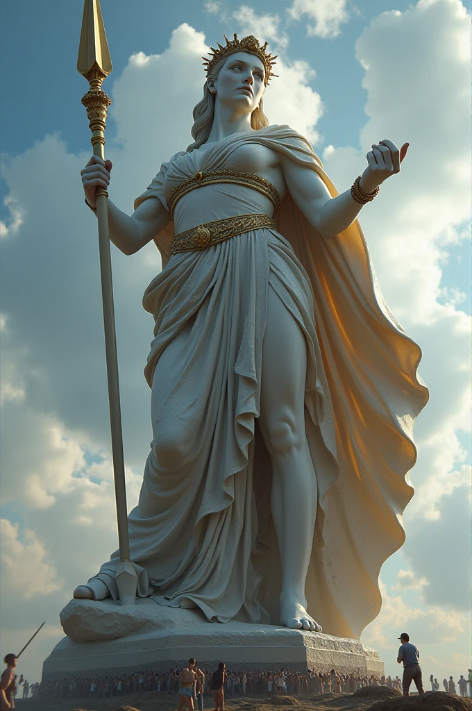 Hera　Sculpture　horn
