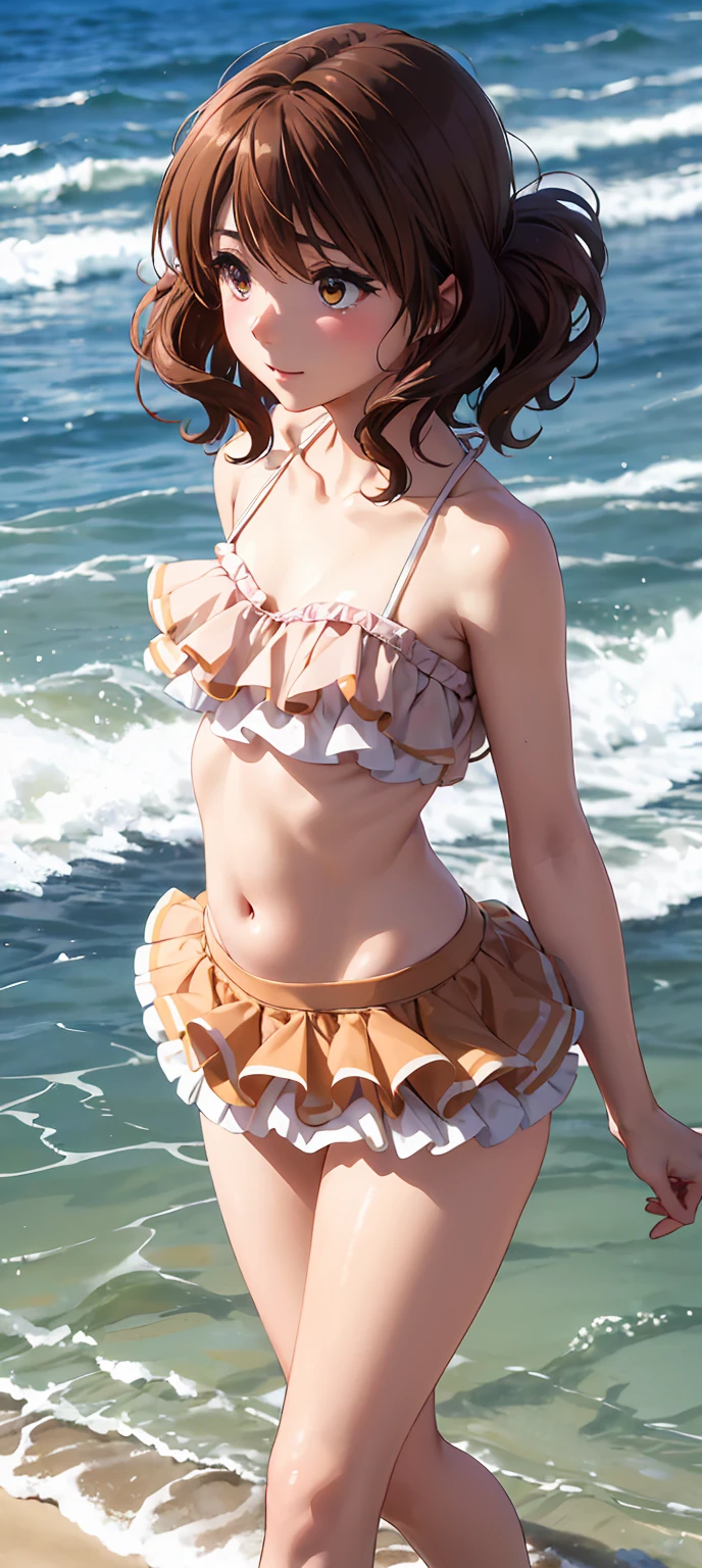 Visible Bikini、panties on