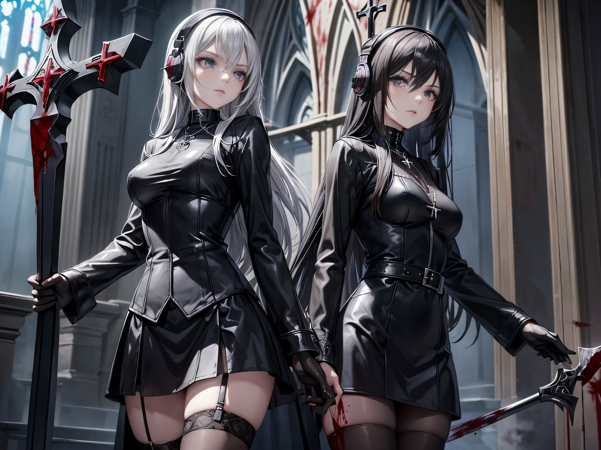 1 pair of lovers
attractive, mysterious,
seductive, sensual, (white hair girl with red eyes, black hair boy with green eyes)
extremely detailed, beautiful concept art, sharp focus, ray tracing, 8k, cinematic postprocessing,
masterpiece, hyper quality, hyper detailed, perfect drawing,
CG, 3D, 8k, illustration, anime style.
Manga panel, epic scenery,