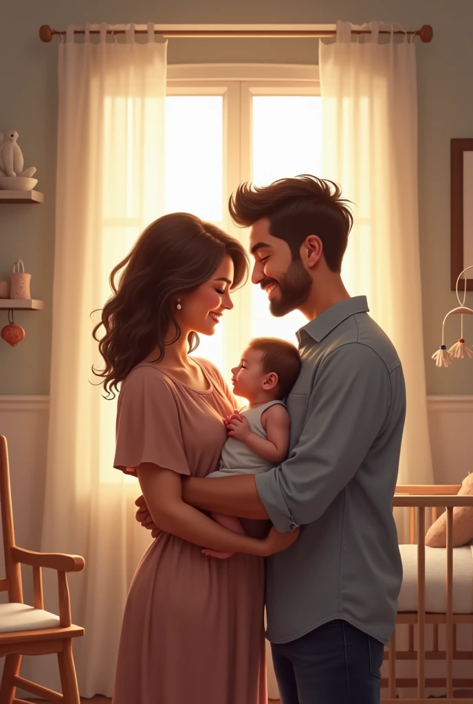 Reconciliation was difficult but fruitful. The arrival of his son, a baby who seemed to be a symbol of hope and redemption, illuminated the home of Alexios and Sofia. Together they rebuilt their life, Finding in the child a renewed reason for joy and unity.