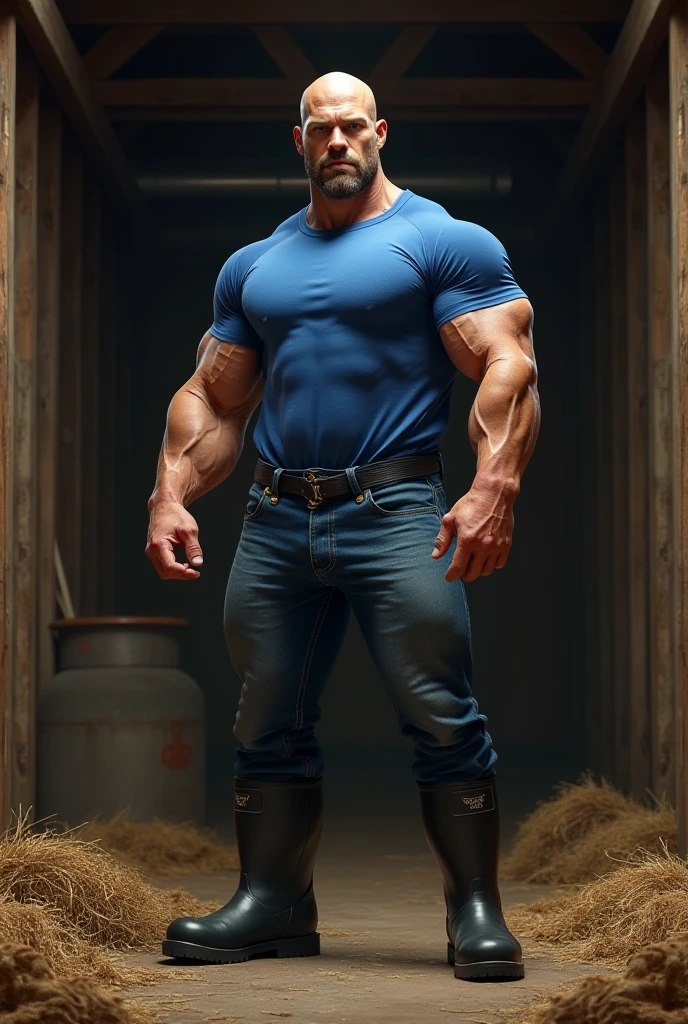 wolverine, nighttime, jeans, tshirt, cowboy hat, walking on a metal bridge, ((5 toes)), (foot focus), ((perfect feet)), detailed toes, ((barefoot)), (((masterpiece, best quality, ultra-detailed))), ((((((full body)))))), ((beard)), (((thick thighs))) <lora:WolverJ:0.75>