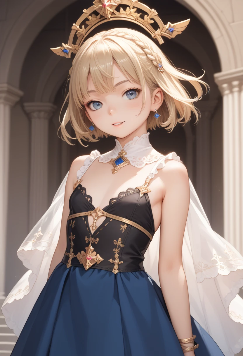 beautiful detailed girl, clear and beautiful, Wizard, short hair