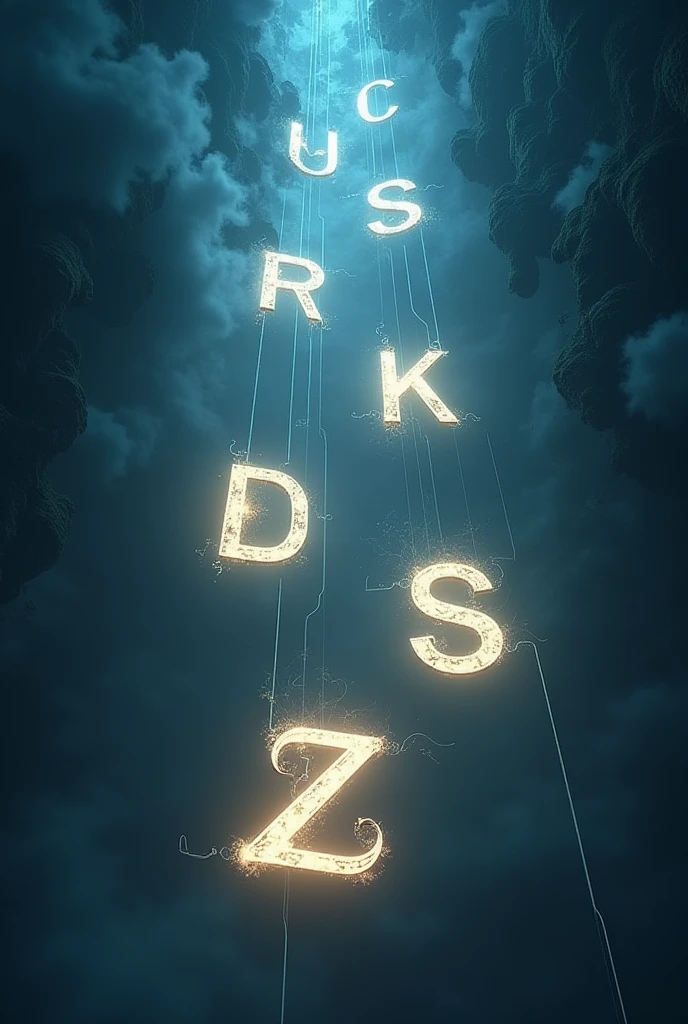 with letters