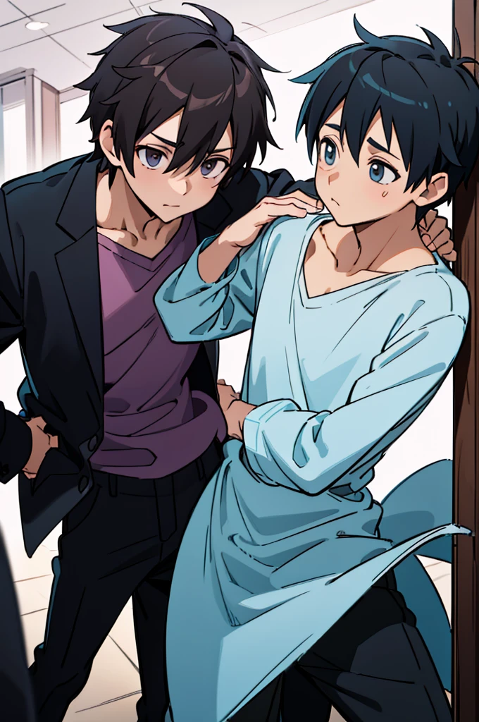 cool,,,Refreshing athletic guy,boy,boys,charm,Slim figure,Japanese high school student style,,Casual clothes,,,sweater,,Smooth,Skin texture,Functional beauty,youth,Vibrancy,The male protagonist,,,From friendship to love,,,To the boys I like,,,The two boys are in love with each other.,,shine,Action,A love story for boys only,,,Sexual desire,,sexual excitement,,penis,,,,,Yaoi,,,,,Handsome Drama,,,Gay, here_Yuuki and Kirito resist but are caressed,,,Breeze,A speck of dust,Natural light,face,hand,eye,blush,Biological precision,,Super detailed,,Male Focus,4K,8K,masterpiece,,,Spiked Hair,Sex play,NSFW,,,